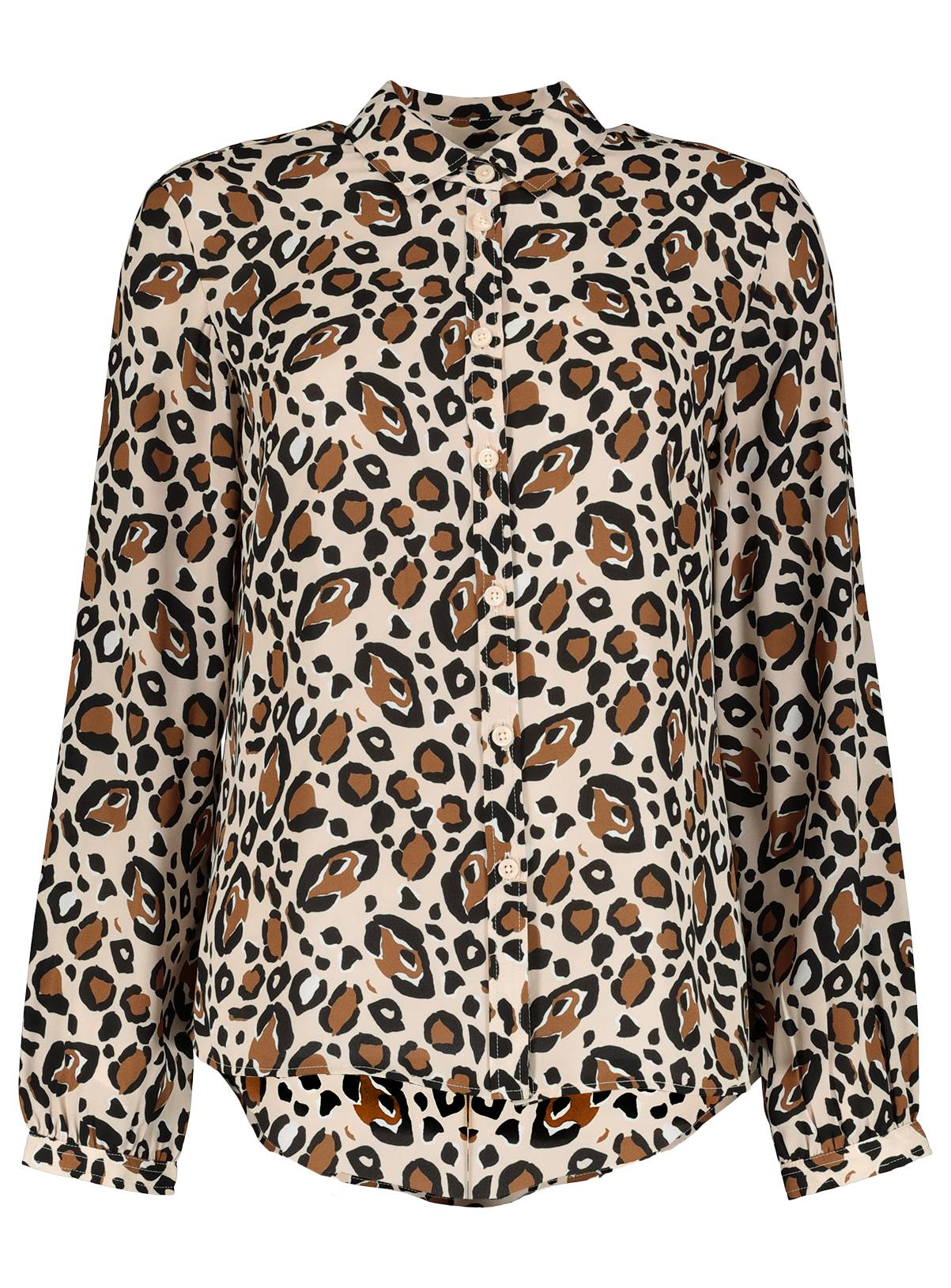 SKU: MONO SHOP LS OPP LEOPARD PRINT SHIRT:Multi Coloured:6 - Image 3